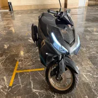 موتور گلکسی r155 طرح ایروکس مشکی شال طلا