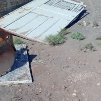 درب کارخانه ای بزرگ چهار در پنج|مصالح و تجهیزات ساختمان|رفسنجان, |دیوار