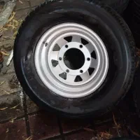 رینگ و لاستیک نیسان کاروان نیسان یدک کش جرثقیل|قطعات یدکی و لوازم جانبی|شهریار, کهنز|دیوار