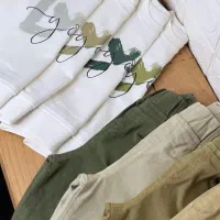 بلوز شلوار کتان دخترانه