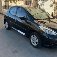 207 پانا مشکی بی رنگ سلامت|خودرو سواری و وانت|تهران, شهرک دریا|دیوار