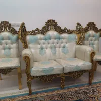 مبل سلطنتی ۹نفره|مبلمان خانگی و میز عسلی|صدرا-فارس, فاز ۱|دیوار