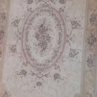 فرش ماشینی دو جفت مشهد ۵۰۰ شانه تراکم ۱۲۰۰