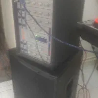 یک پاورمیکسر بهمراه۳باندقوی خوش صدا،۲۸میلیون تومن|سیستم صوتی خانگی|تهران, تهرانپارس جنوبی|دیوار