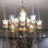 لوستر|لوستر و چراغ آویز|اردبیل, |دیوار