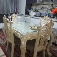 میز نهار خوری ۴ نفره پلیمری  ماندگار