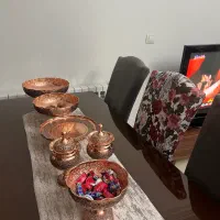 سرویس مبلمان ۷ نفره با ناهار خوری ۶ نفره سالم|مبلمان خانگی و میز عسلی|تهران, زرکش|دیوار