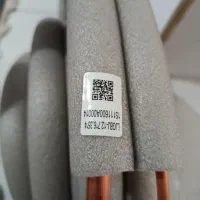 لوله مسی کولرگازی 3متر۲۰سانت