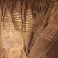 پرده تافته سالم و تمیز