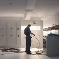 برقکار سیم کشی  اتصالی برق کل مشهد