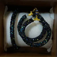 دستبند و گوشواره ی ست مصنوعی|بدلیجات|مرند, |دیوار