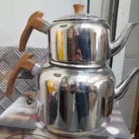 فروش کتری قوری لوله دار کف چدن|قوری، کتری، قهوه‌ساز دستی|تهران, شوش (باغ آذری)|دیوار