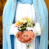 چادر عروس جواهردوزی و مرواریددوزی|لباس|مشهد, حرم مطهر رضوی|دیوار