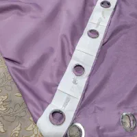 دو عدد پرده مخمل پانچ