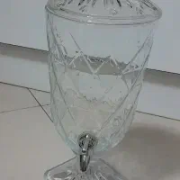 کلمن شیشه ای پایه دار