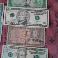 باسلام ۲ تا دلار کلکسیونی ۱۰ و۲۰ دلاری