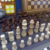 مهره شطرنج فدراسیونی چوب