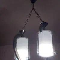 لوستر دو شاخه