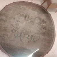 فرش گرد با نخ مرینوس ترکیه
