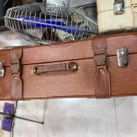 چمدان قدیمی در حد نو|کلکسیون اشیاء عتیقه|بابلسر, |دیوار