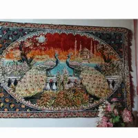 تابلو فرش ابریشم