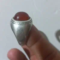 انگشتر عقیق قدیمی قدمت بالا