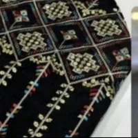 پارچه لنین سوزندوزی یک متر|لوازم خیاطی و بافتنی|شاهین‌شهر, شهرک میلاد|دیوار