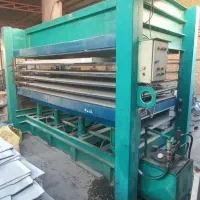 دستگاه پرس نجاری روکش گرم چوب درب ایرانیت شانی۳متر