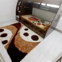 تخت خواب دوطبقه پله دار در حد نو