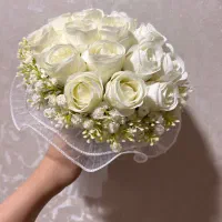 دسته گل عروس ، باکس گل خواستگاری و دیزاین یلدایی|گل مصنوعی|اصفهان, احمدآباد|دیوار