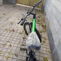 دوچرخه راکی مشکی سبز  نو نو|دوچرخه، اسکیت، اسکوتر|تهران, آزادشهر|دیوار