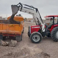 کودبرداری،بارکردن،نخاله،،