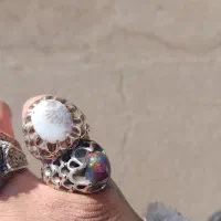 انگشتر فیروزه نیشابور اوپال شجر