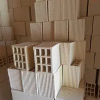 اجر سفال و بلوک سیمانی