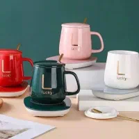 ماگ هیتردار قاشقدار وارداتی