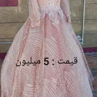 ۵ عدد لباس عروس سفید و رنگی. مانکن.ژپون.شنل