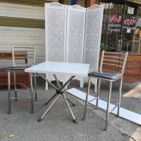 صندلی اپن گلدانی فلزی