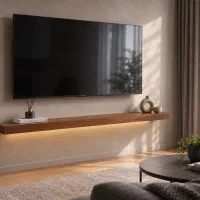 شلف دیواری مدرن tv wall ( تیوی وال) و کتابخانه