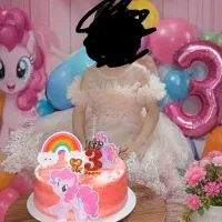 لباس مجلسی پرنسسی دخترانه سنگ دوزی شده دنباله دار