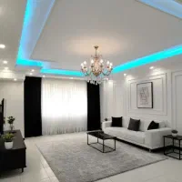 ۶۵ متر ۲ خواب سالن پرده غرق نور با بهترین نقشه