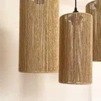 لوستر رافیا و مکرومه با بالاترین کیفیت|لوستر و چراغ آویز|تهران, نازی‌آباد|دیوار