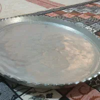 منقل و سینی مسی قدیمی و سنگین|کلکسیون اشیاء عتیقه|کرمانشاه, |دیوار