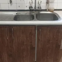 کابینت بهمراه سینک و هود|آب‌چکان و نظم‌دهنده ظروف|بندرعباس, |دیوار
