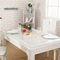 طلق رومیزی ژله ای شیشه ای سیلیکونی شفاف ضخیم دومیل|پرده، رانر، رومیزی|سبزوار, بیهق شرقی|دیوار