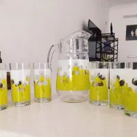 سرویس پارچ و لیوان نو