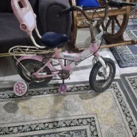 دوچرخه  سالم ترمز و زنجیر و لاستیک سالم