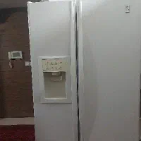 یخچال ساید بای ساید جنرال الکتریک مدلPSE25NGTCWW|یخچال و فریزر|مشهد, ده دی|دیوار