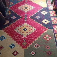 سه عدد گلیم فرش سالم|گلیم، جاجیم، گبه|جهرم, |دیوار