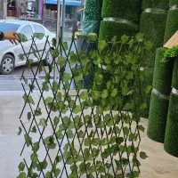 فنس برگی آکاردئونی چوبی و پلاستیکی تک رو و دو رو|گل مصنوعی|تهران, بهارستان|دیوار