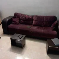 مبل ومیز نهار خوری استیل وراحتی ومیز جلو مبلی|مبلمان خانگی و میز عسلی|دلیجان, |دیوار